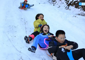 【独立营徒步】2.4 周三|山野徒步 滑野雪 做自由又快乐的孩子