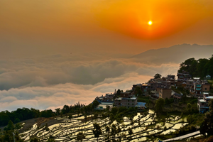 【天行•滇越印象】中越口岸｜北越Sapa风光小镇｜哀牢山｜撒玛坝万亩梯田｜弥勒东风韵｜太平湖森林公园｜7天异国风情之旅