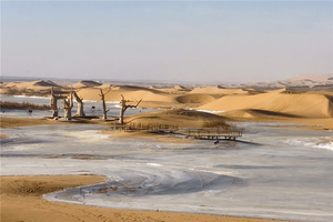 【天行•春节•蒙西秘境】一半沙漠一半海の网红乌海-西部梦幻峡谷-呼市citywalk-千岛湖日出雾凇-五当召-涝利海