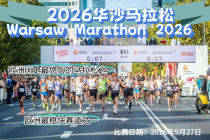 2026年华沙马拉松直通名额