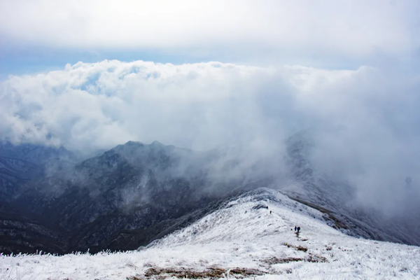 【休闲赏雪】箭峪岭/2月16日/周日/赠送牛肉汤泡馍，登顶箭峪岭登高望远