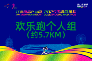 2025宝清马拉松——欢乐跑个人组（约5.7KM）