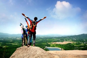 【徒步爬山】  1.12  黄陂木兰古门一日徒步登山活动