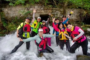 【溯溪 跳潭 】7.12 罗田隐士峡谷徒步溯溪跳潭一日行