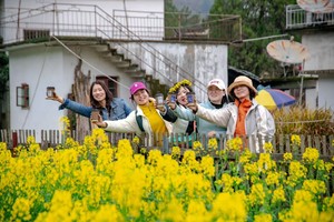 【休闲徒步】3.22-23  三月踏青，徒步微饶古道，赏婺源最美油菜花