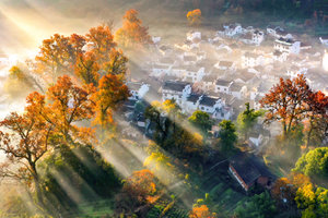 【休闲徒步】11.15-16  十一月赏秋，徒步微饶古道，赏婺源最美秋色