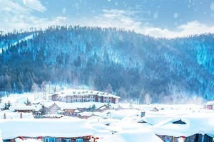 撒欢儿•雪韵王牌 |7天6晚  大雪谷穿越+雪乡+长白山+雾凇漂流+马拉爬犁+高端滑雪7日活动