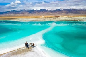 【航拍可可西里】青海湖-翡翠湖-艾肯泉-水上雅丹-火星公路-察尔汗盐湖-神秘蓝洞盐湖-可可西里7日游！