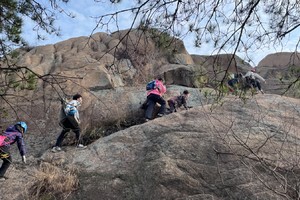 【国庆自驾】10.1 绝壁心跳——黄陂蛤蟆石岩降