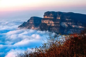 【秋醉红叶-相约秦巴】10-11月光雾山-黎坪红叶节-龙头山云海-十八月潭6日深秋探秘之旅！