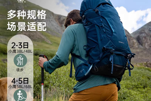 Osprey小鹰 Kestrel 38户外运动徒步登山双肩包