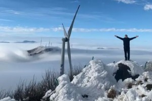 冰雪期出发【云冰山雾凇1天】寒潮来袭降温啦，我们去南方雪乡云冰山看雪景/赏冰挂/观云海打卡冰雪世界