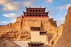 【河西走廊】莫高窟+月牙泉+七彩丹霞+嘉峪关+大地之子（兰州敦出） 5日游