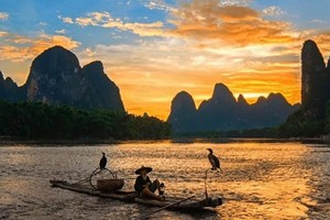 天天发！【龙脊阳朔】醉美龙脊 桂林山水精华游-龙脊梯田+遇龙河+象鼻山+银子岩+漓江 4日游