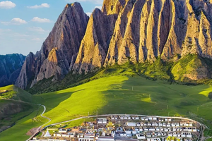 转发联系客服返现！【5天| 甘南环线+花湖】（5.1）扎尕那·莲宝叶则·花湖·黄河九曲第一湾