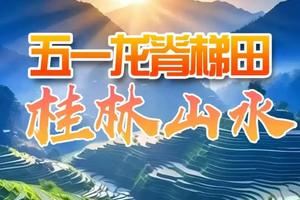 成团了！动车往返！【龙脊梯田4日游】龙脊梯田、阳朔风光4天。报名付定金