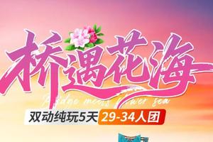 周一、四发团》高铁往返》【桥遇花海5天】贵州百里杜鹃+黄果树瀑布+花江峡谷大桥+马岭河大峡谷+万峰林5天游