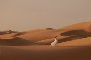 【腾格里 · 五湖穿越4日】一生必走沙漠路线 为爱行走52.1KM 轻装徒步 全年55期