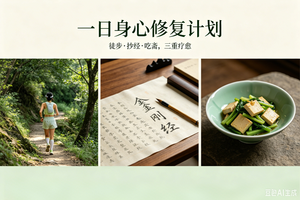 每逢周三，周六日“一日身心修复计划”活动