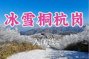 冰雪季！即将成团！79元起！周六12.27【世纪上车-冰雪桐杭岗】|浙西天目山七尖之第五尖赏高山雾凇冰雪【强制自备冰爪】
