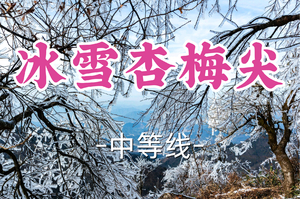 冰雪季！转发半价！即将成团！周六12.20【宜山上车-冰雪杏梅尖13公里】|登富阳第一高峰——杏梅尖