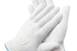 【仅限积分兑换】劳保手套 | 户外爬山一次性工作作业白棉线手套