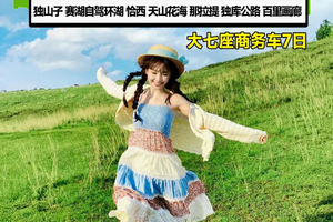 M02【LOOK 北疆·伊犁拼车 7 日】大七座商务车丨独山子大峡谷-自驾赛里木湖环游-果子沟大桥-天山花海-自驾恰……