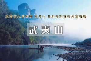 清明3天｜武夷山•世界自然与文化双重遗产の九曲溪漂流-龟峰-葛仙村夜景-大红袍