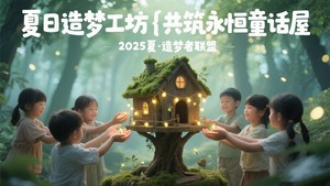 【沐朝半日营--奇幻风之屋】丨工具与创意初体验，初级版的童年木屋来了