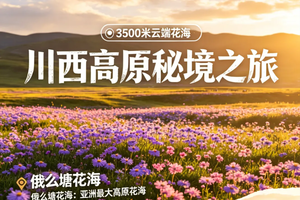 6.18-21 | 端午赴川西｜花海为聘，草原为盟，落日为诗