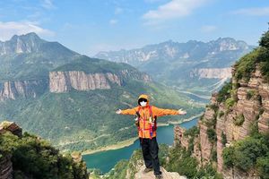 【心旅户外】3月15日（周日）南太行经典线路 “兵部站穿越上腊江” 打卡两条挂壁公路 邂逅桃花谷