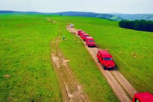 坝上草原 越野车穿越