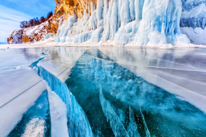 3.4-3.10日【梦幻蓝冰】贝加尔湖，西伯利亚蓝冰季，行走在世界最深湖泊表面（7天梦幻之旅）
