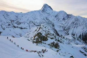 那玛峰5588米攀登