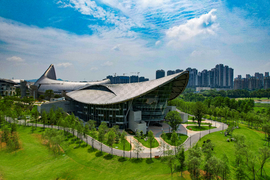 益阳市图书馆（盛益安 摄）