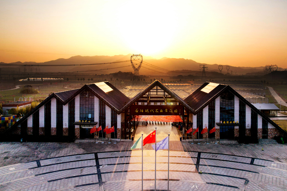 益阳现代农业示范园（盛益安 摄）