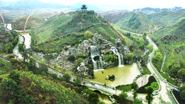 茶乡花海生态文化体验园1（戴爱玲 摄）