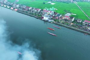 兰溪双桡龙舟表演赛