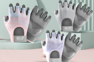 健身手套女薄款半指器械训练瑜伽动感单车透气防滑防起茧骑行运动