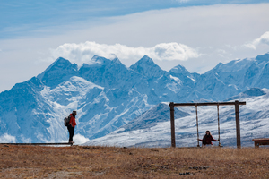 【玩美川西3日】| 2-8人精品纯玩小团——四姑娘山双桥沟+墨石公园+鱼子西+斯丁措纯玩之旅，远山没有尽头，多的是欲语还