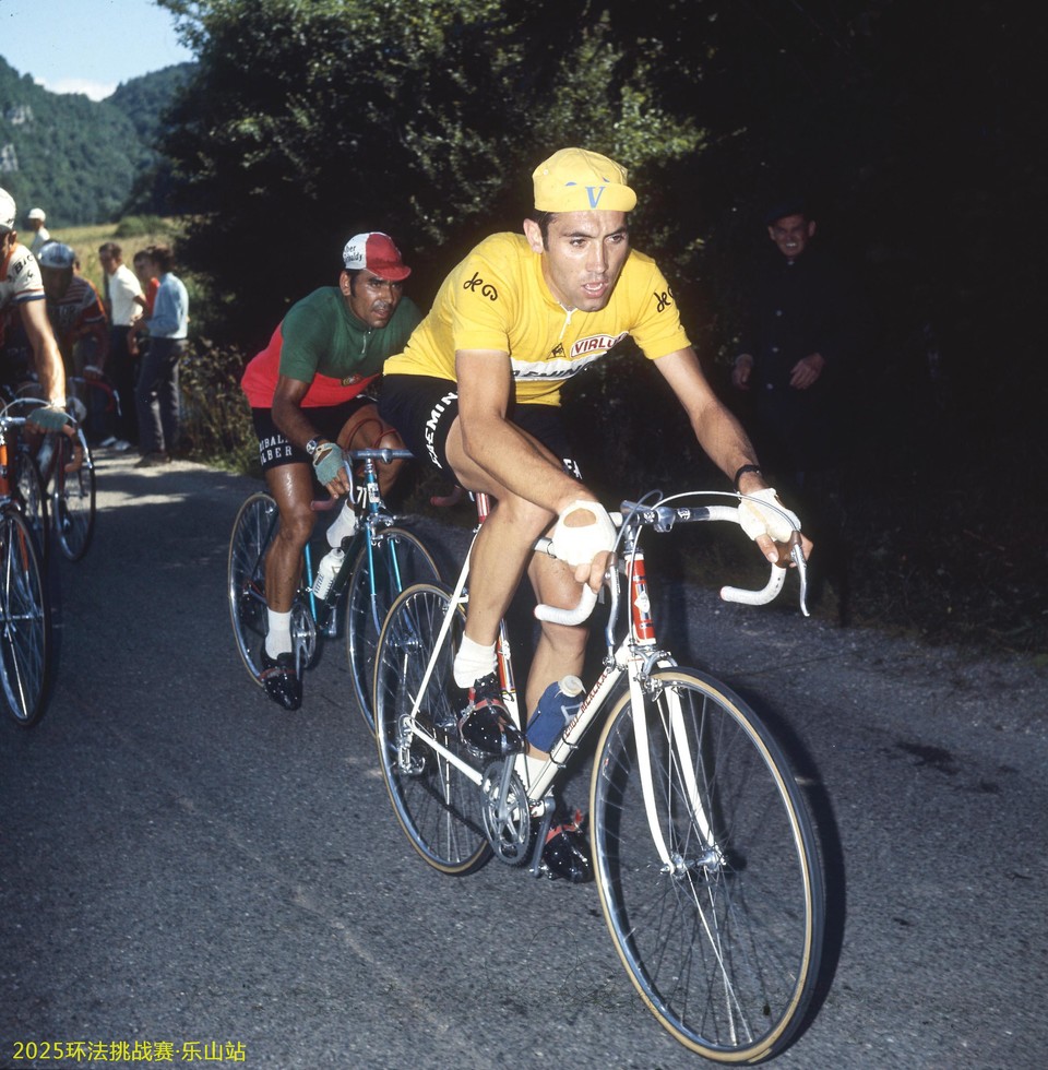 Eddy Merckx et Joachim Agostinho etape 14 10071970 