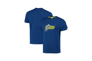 Tour de France 环法自行车赛周边纪念品 环法T恤 蓝底黄白标