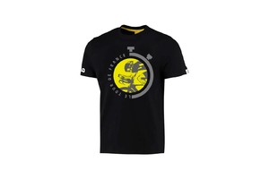Tour de France 环法自行车赛周边纪念品 环法T恤 黑底黄标