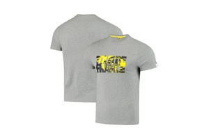 Tour de France 环法自行车赛周边纪念品 环法T恤 灰底黄标