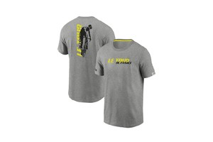 Tour de France 环法自行车赛周边纪念品 环法T恤 灰底黑黄标