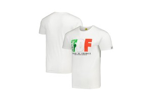 Tour de France 环法自行车赛周边纪念品 环法T恤 白底红绿标
