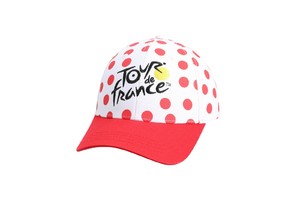 Tour de France 环法自行车赛周边纪念品 环法帽子 圆点色