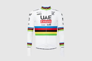 PISSEI 2024 UAE车队波加查同款 彩虹衫骑行长袖 车迷版