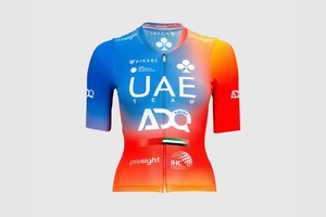 PISSEI 2024夏季UAE 复刻女子队版ADQ 短袖上衣 车迷版