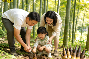 2026年04月04日，亲子户外 || 体验挖竹笋+吃农家竹筒饭+品山泉水豆腐花+星溪线亲子徒步